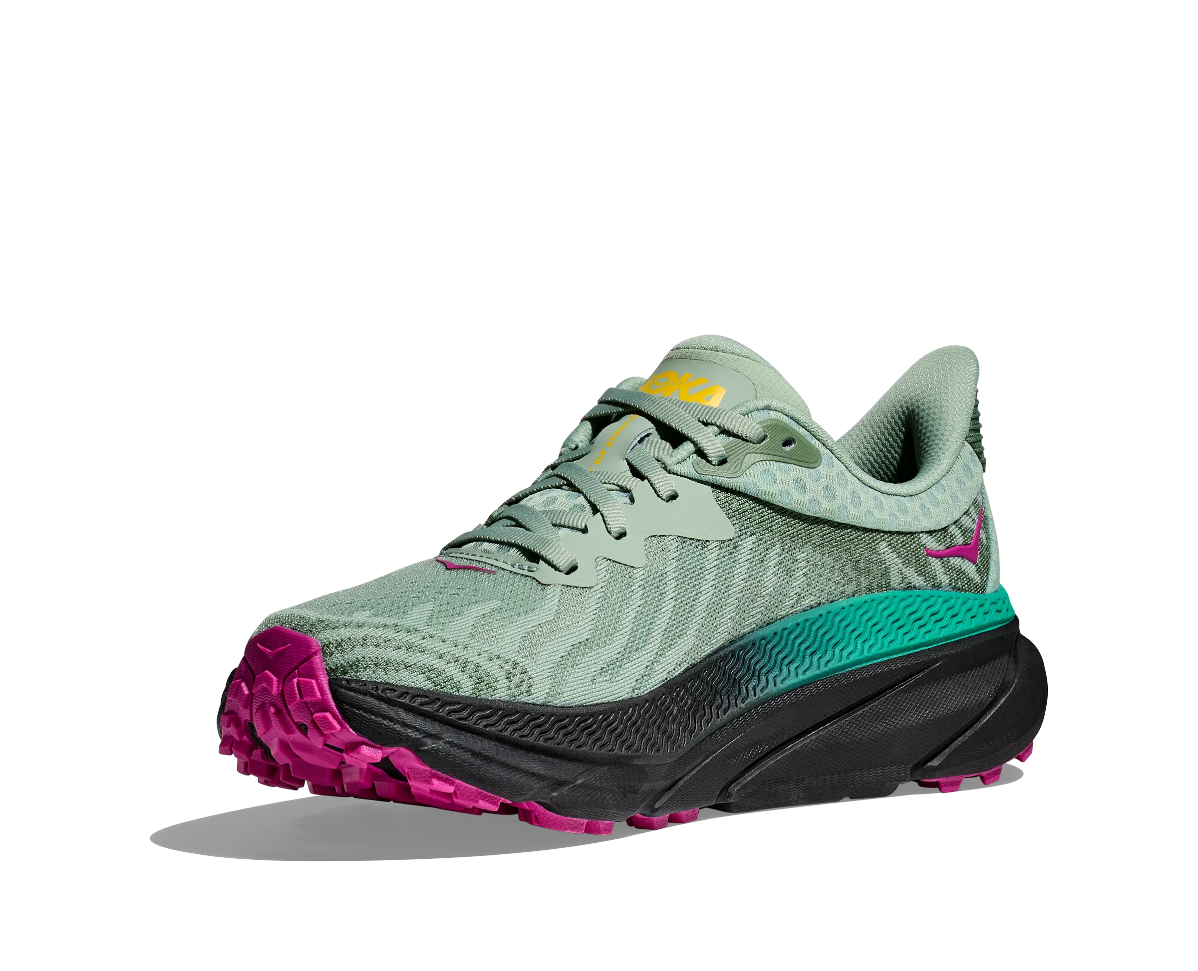 Women's Hoka Challenger 7 (Aloe Vera/Black)