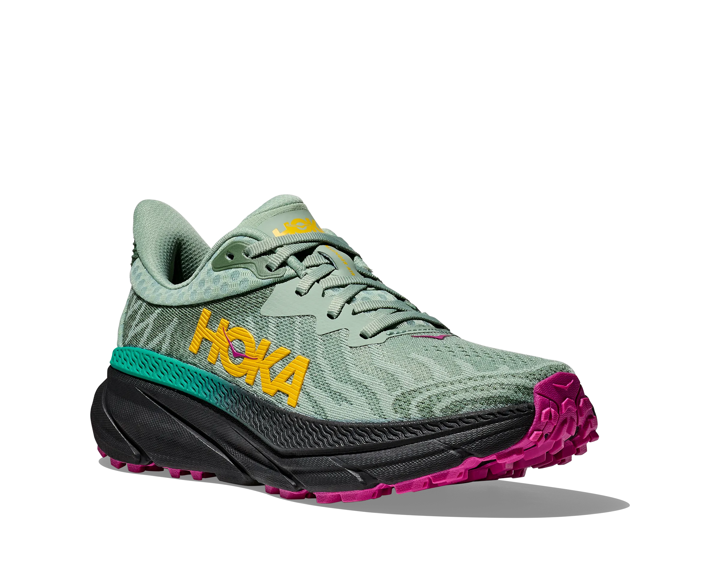 Women's Hoka Challenger 7 (Aloe Vera/Black)