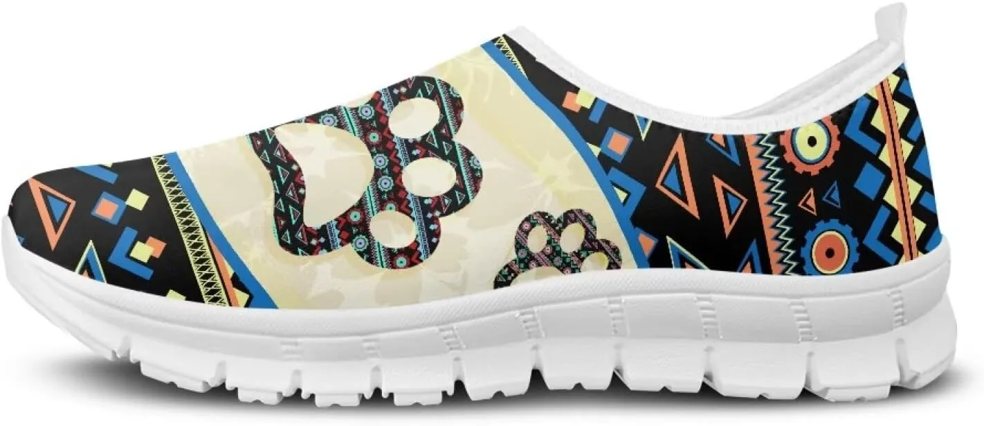 Women’s Outdoor Cycling Canvas Shoes Low Top Fashion Sneakers Slip on Walking Shoe（White Sole）