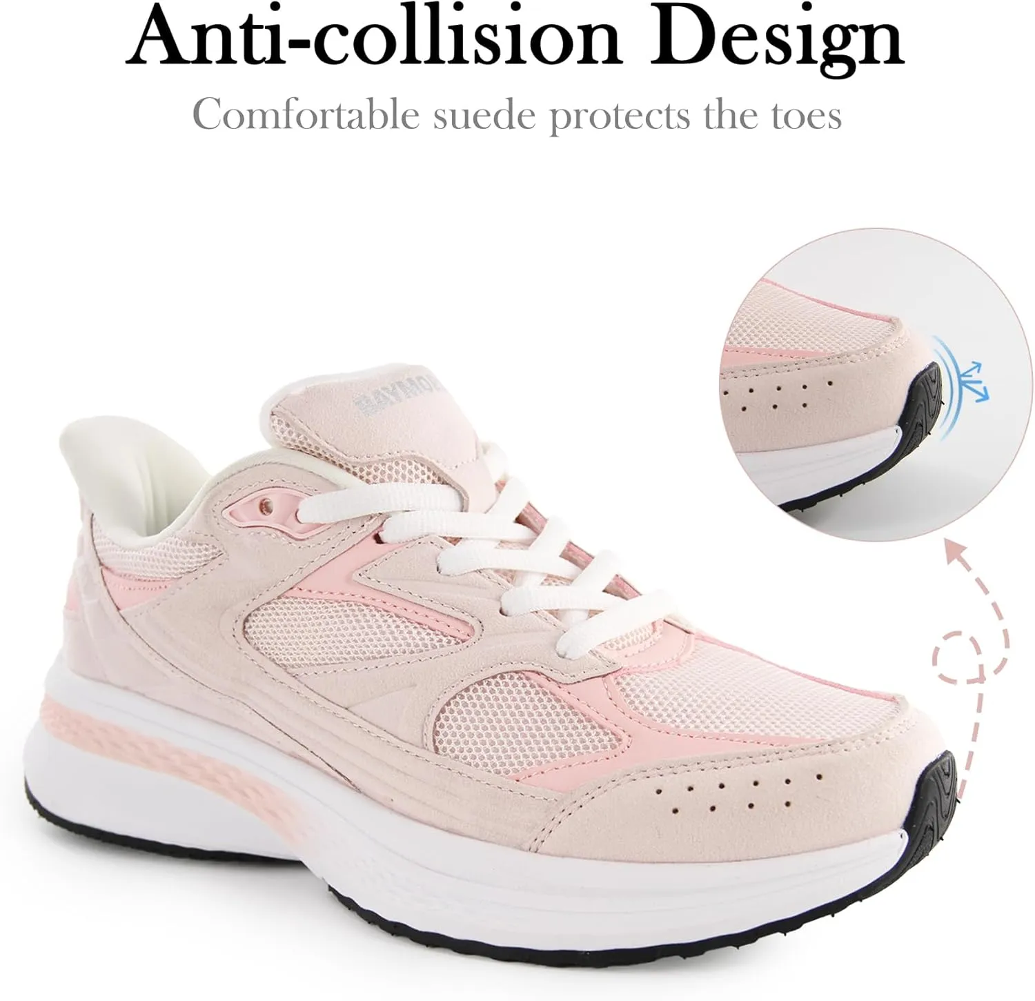 Women’s Slip On Retro Shoes Breathable Mesh Lightweight Tennis Sneakers for Athletic Walking Gym Workout