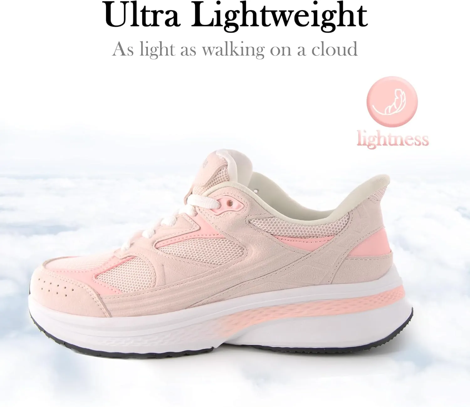 Women’s Slip On Retro Shoes Breathable Mesh Lightweight Tennis Sneakers for Athletic Walking Gym Workout