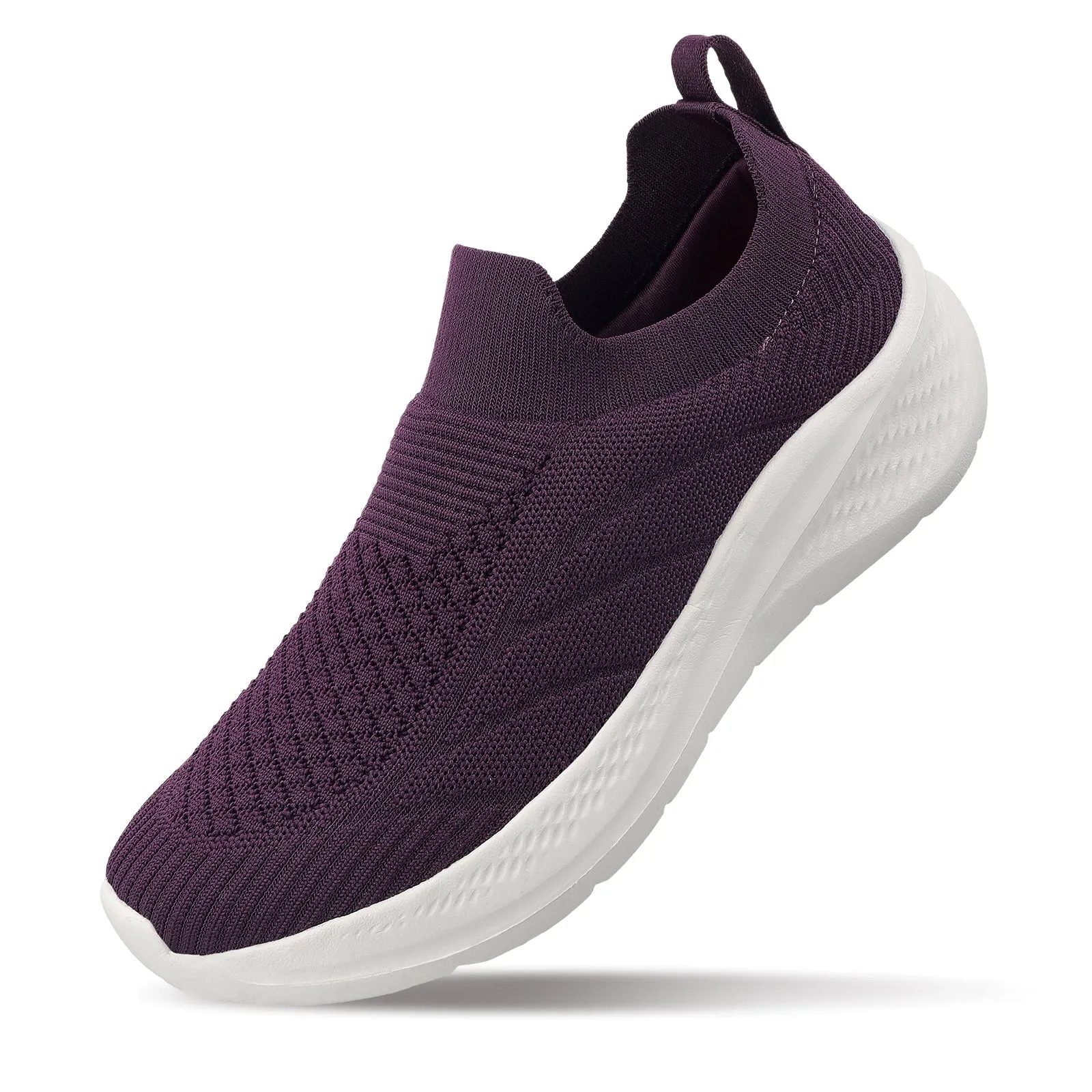 Women's Slip-on Walking Shoes - WS3244 Purple