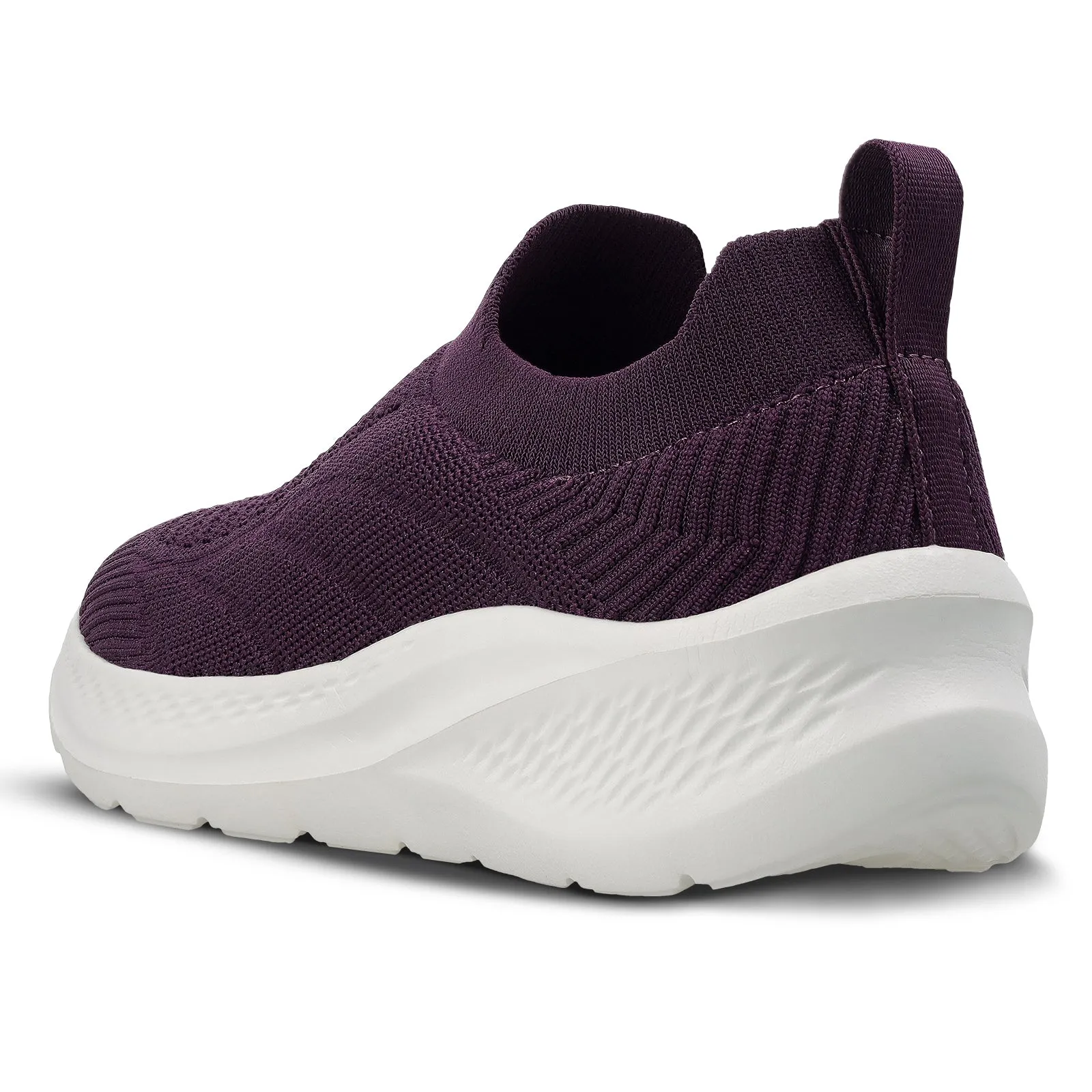 Women's Slip-on Walking Shoes - WS3244 Purple