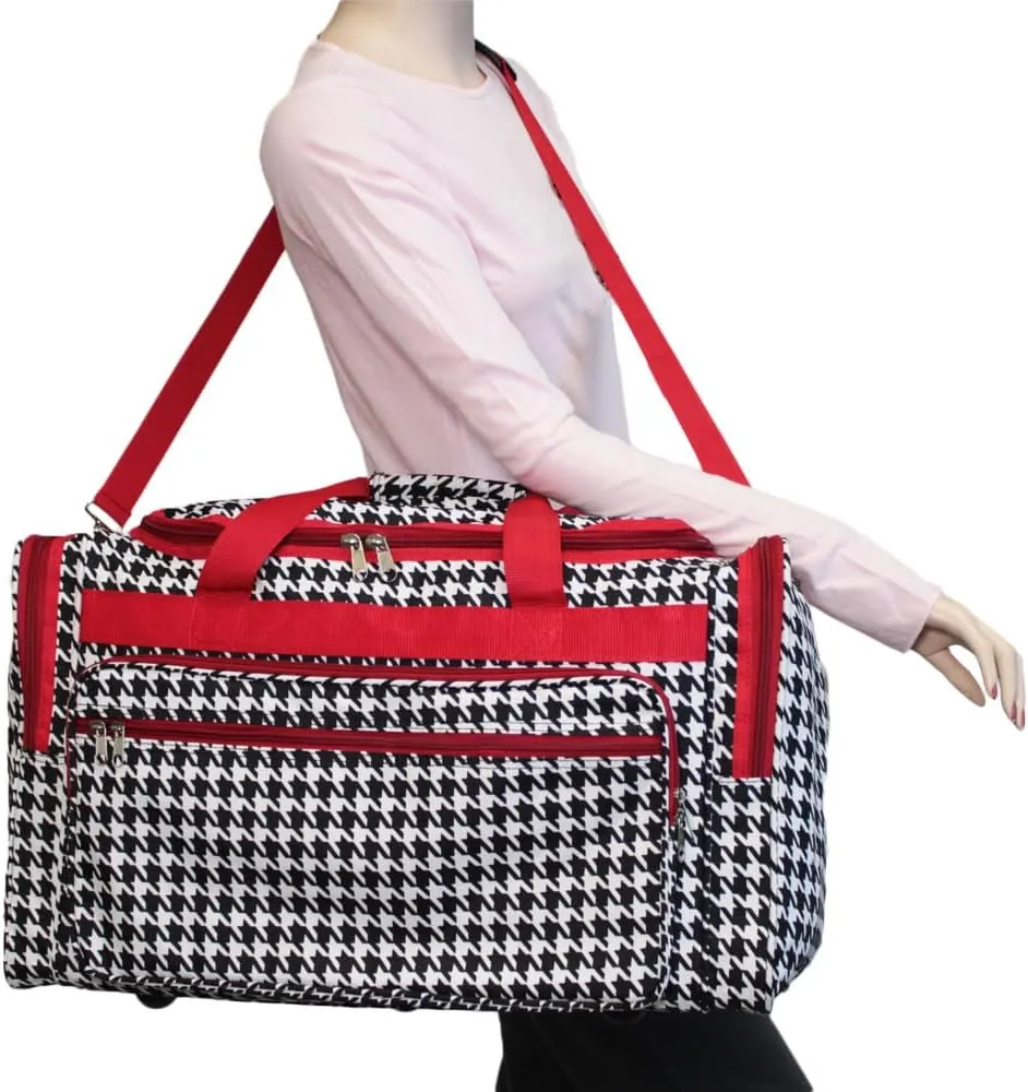 World Traveler Wildlife 22-inch Carry-on Duffle Bag with Adjustable Shoulder Strap
