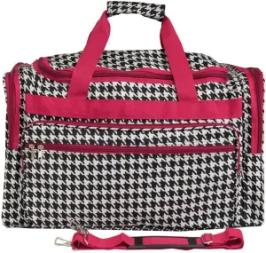 World Traveler Wildlife 22-inch Carry-on Duffle Bag with Adjustable Shoulder Strap