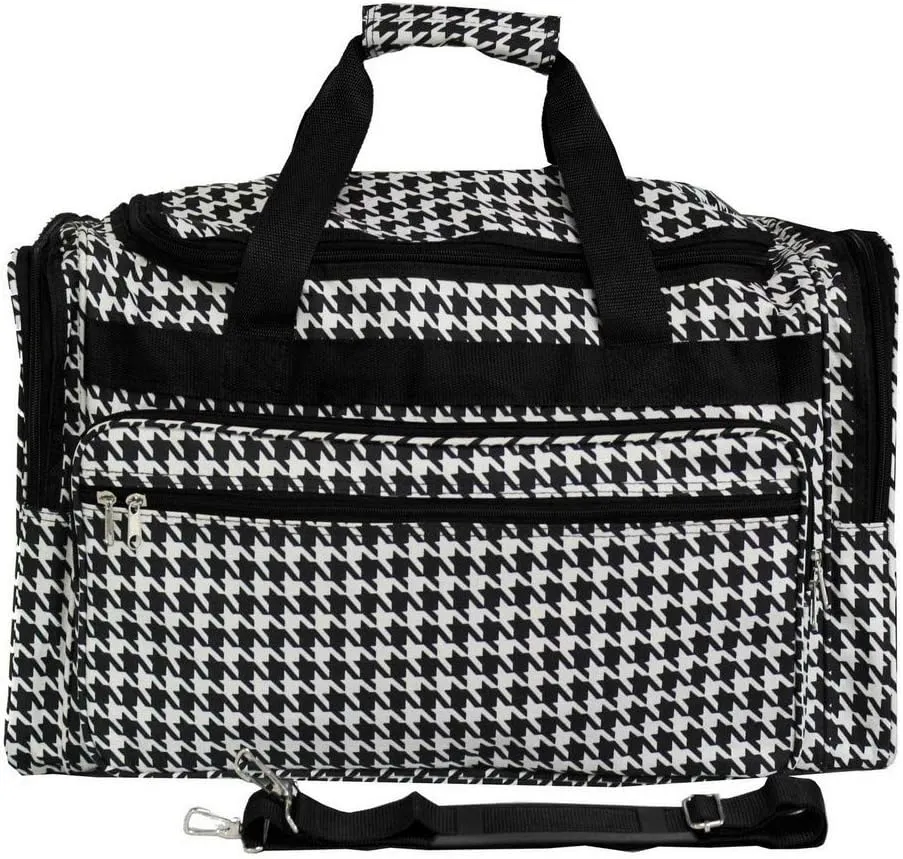 World Traveler Wildlife 22-inch Carry-on Duffle Bag with Adjustable Shoulder Strap