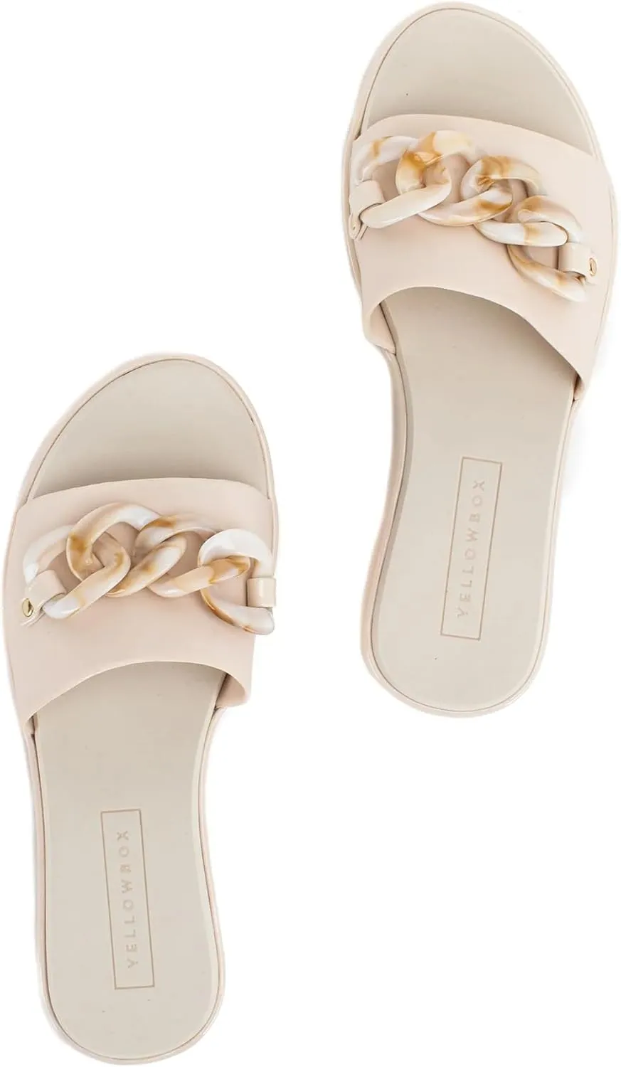 Yellow Box Women's Aulani Jelly Slide Sandal